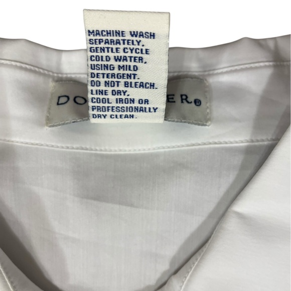 Doncaster White Ruched Long Sleeve Blouse (TSE) - Picture 8 of 10